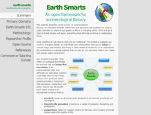 Tablet Screenshot of earthsmarts.info